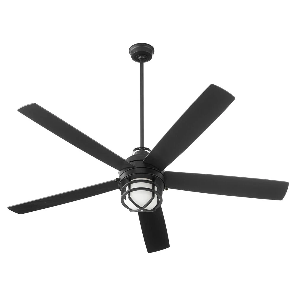 Niles 64 Inch Matte Black Outdoor Ceiling Fan