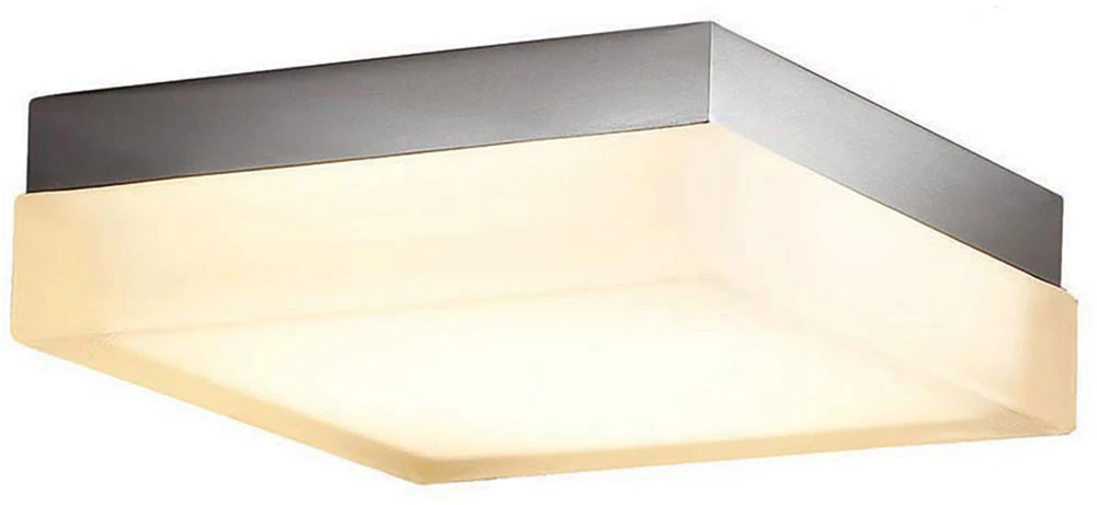 DweLED By WAC FM-4012-BN Dice Contemporary Brushed Nickel LED 12" Ceiling Lighting Fixture