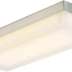 DweLED By WAC FM-4014-BN Dice Modern Brushed Nickel LED 14" Flush Mount Light Fixture