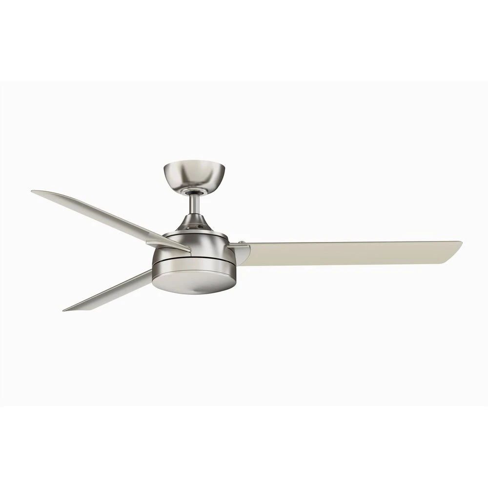 Xeno 56 Inch Brushed Nickel Indoor/Outdoor Ceiling Fan - Image 3