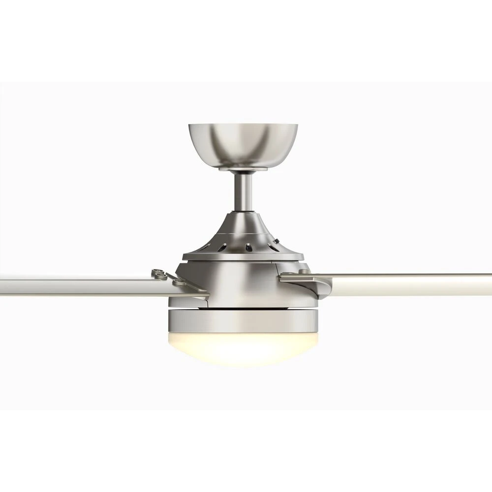 Xeno 56 Inch Brushed Nickel Indoor/Outdoor Ceiling Fan - Image 4
