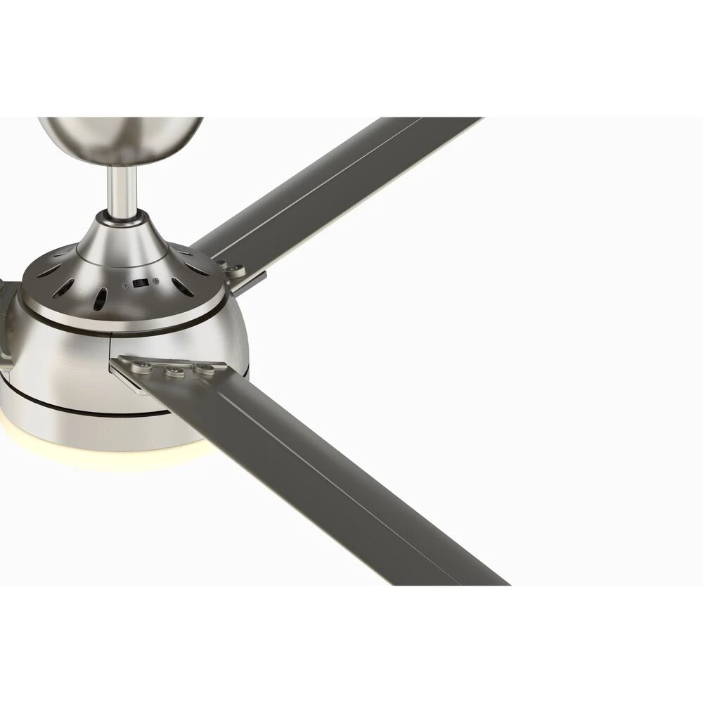 Xeno 56 Inch Brushed Nickel Indoor/Outdoor Ceiling Fan - Image 6
