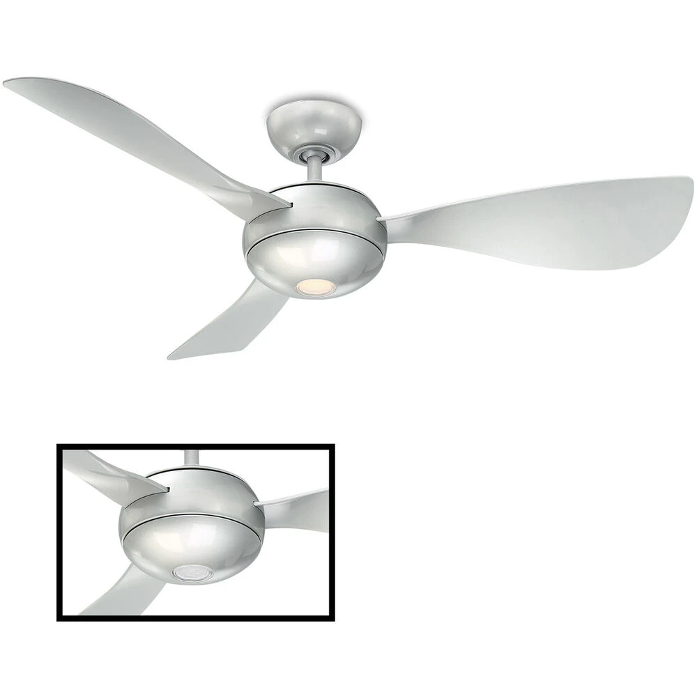 Stargazer 52 Inch Automotive Silver Indoor/Outdoor Ceiling Fan - Image 4