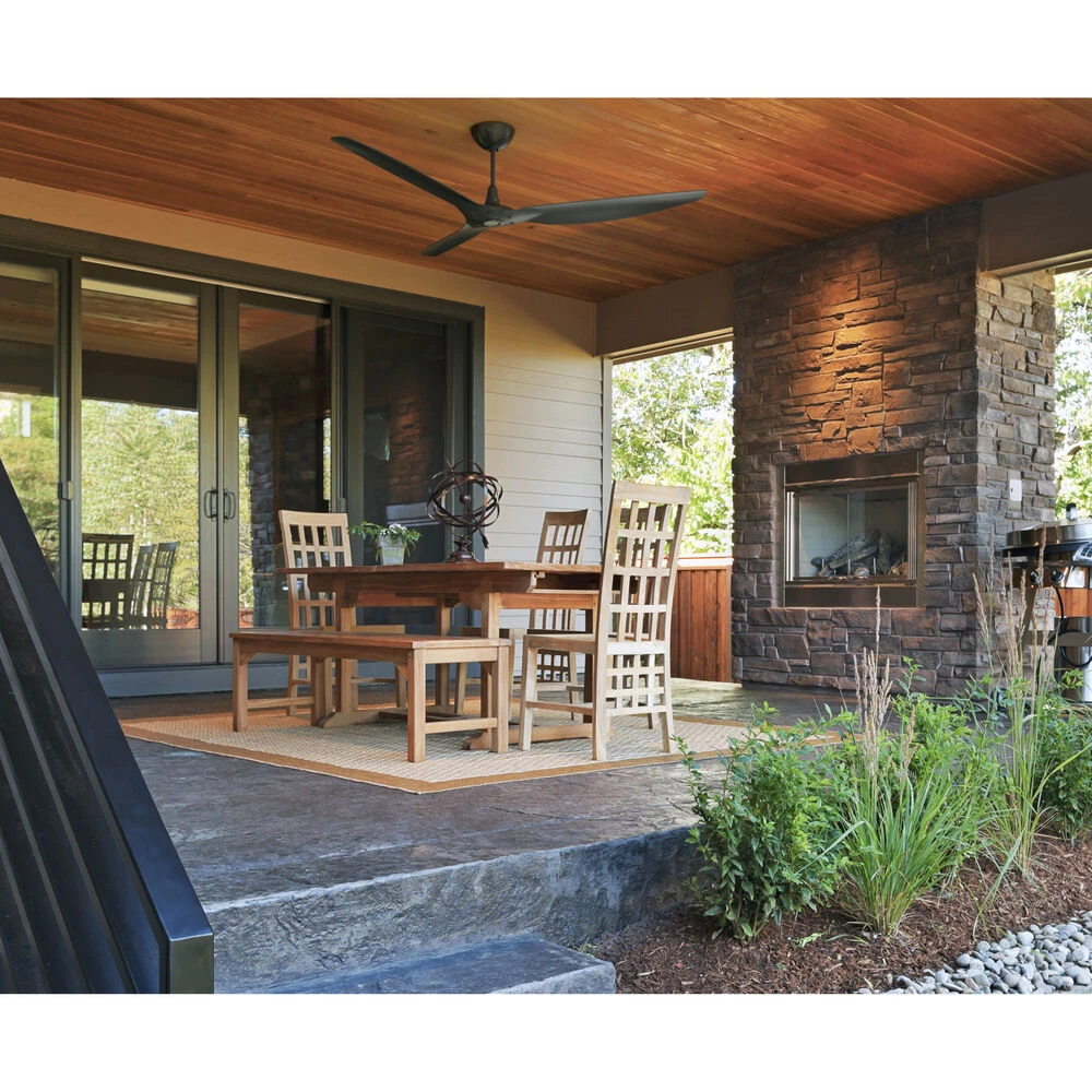 Haiku 84 Inch Black Outdoor Ceiling Fan - Image 3