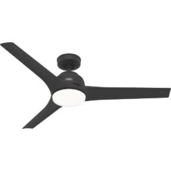 Gallegos 52 Inch Matte Black Outdoor Ceiling Fan