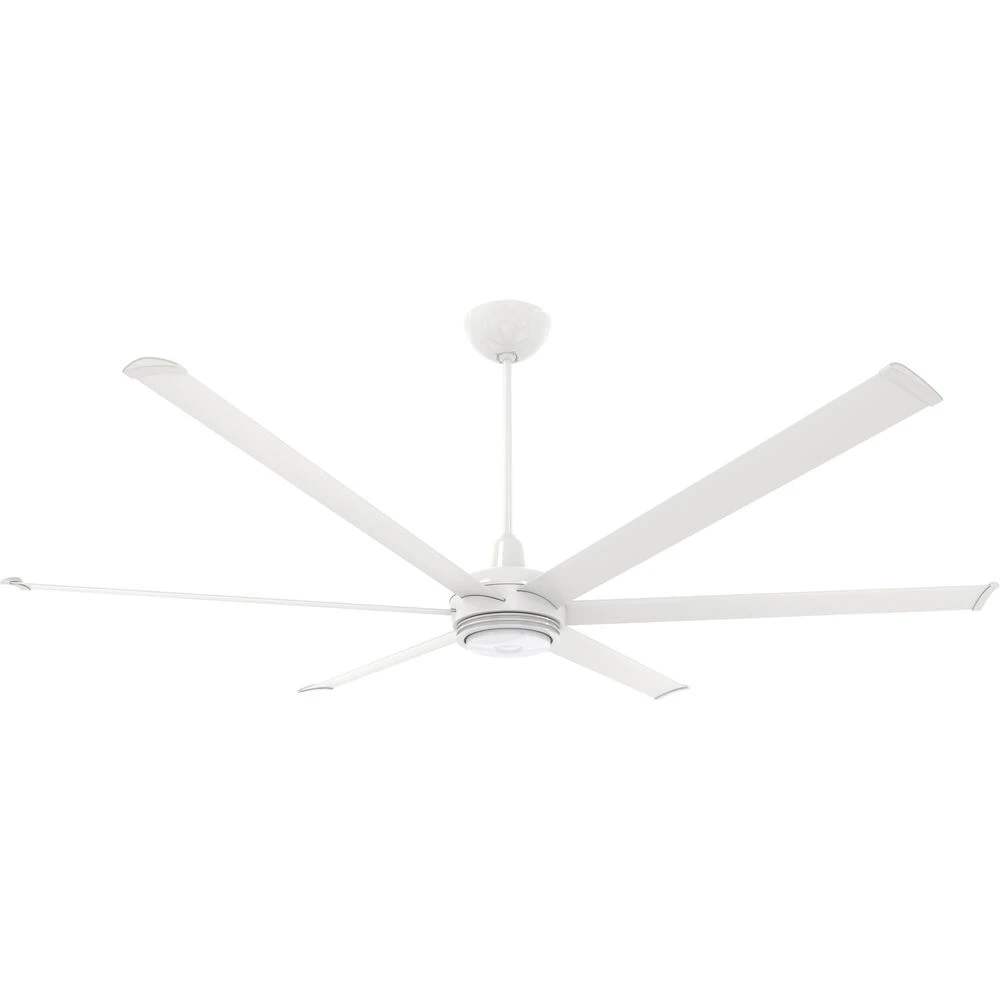 Es6 84 Inch White Indoor/Outdoor Ceiling Fan