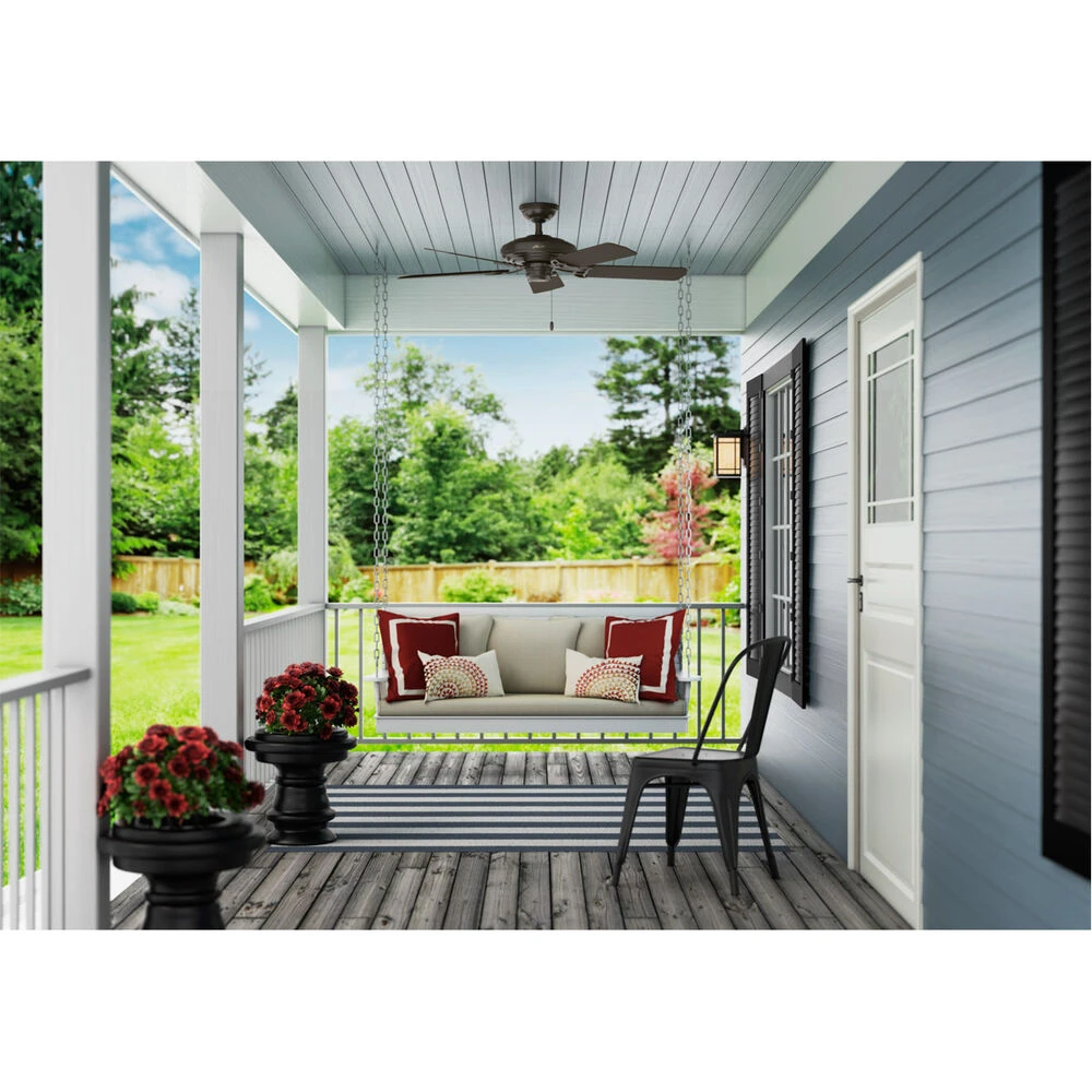 Sea Air 52 Inch New Bronze With Walnut Blades Outdoor Ceiling Fan - Image 3