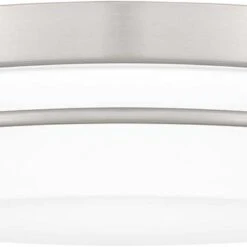 Quoizel DNB1616BN Dunbar Brushed Nickel LED Flush Mount Lighting Fixture