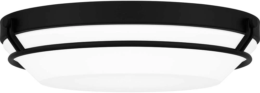 Quoizel DNB1616MBK Dunbar Matte Black LED Overhead Lighting Fixture