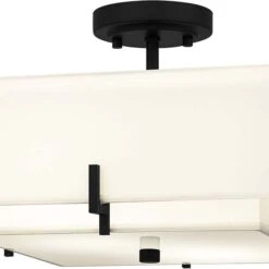 Quoizel QSF6178MBK Matte Black Ceiling Light Fixture