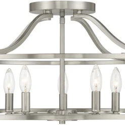 Savoy House 6-1679-5-SN Stockton Satin Nickel Ceiling Lighting Fixture