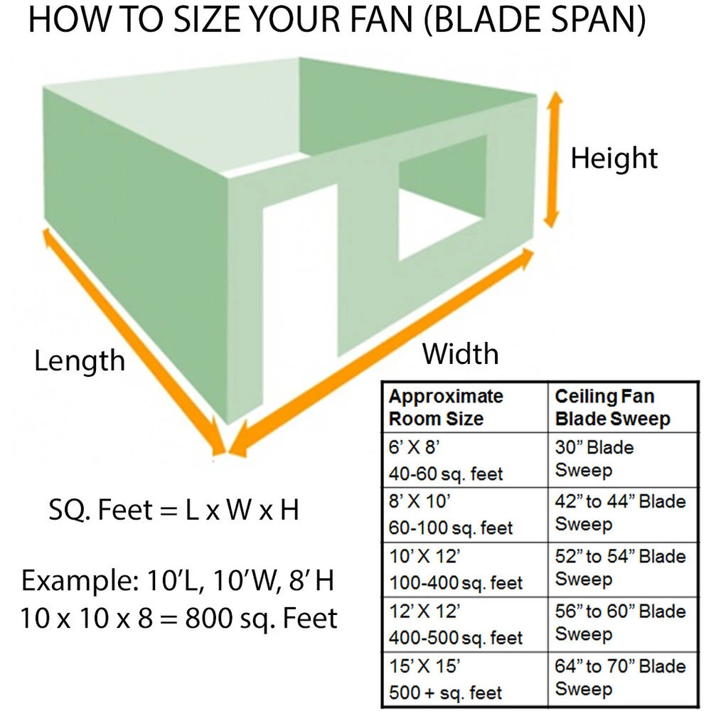 Stargazer 52 Inch Automotive Silver Indoor/Outdoor Ceiling Fan - Image 9