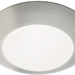 WAC Lighting FM-304-930-BN Disc Modern Brushed Nickel LED 5.9" Flush Mount Lighting