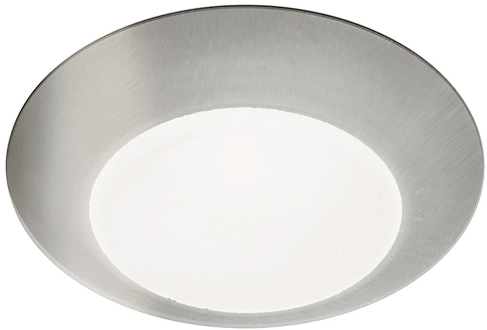 WAC Lighting FM-304-930-BN Disc Modern Brushed Nickel LED 5.9" Flush Mount Lighting