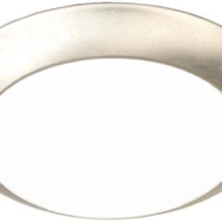 WAC Lighting FM-306-BN Disc Modern Brushed Nickel LED 7.4" Flush Mount Ceiling Light Fixture