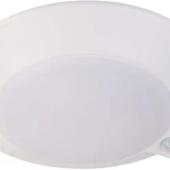 WAC Lighting FM-306MS-930JB-WT Disc Modern White LED 7.4" Ceiling Light Fixture