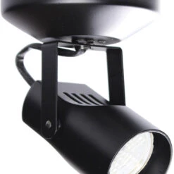 WAC Lighting ME-007-BK Spot 007 Contemporary Black Spot Light