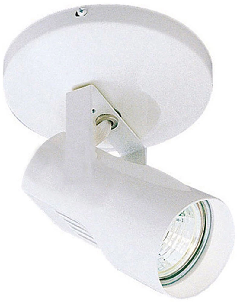 WAC Lighting ME-007-WT Spot 007 Modern White Spot Lighting