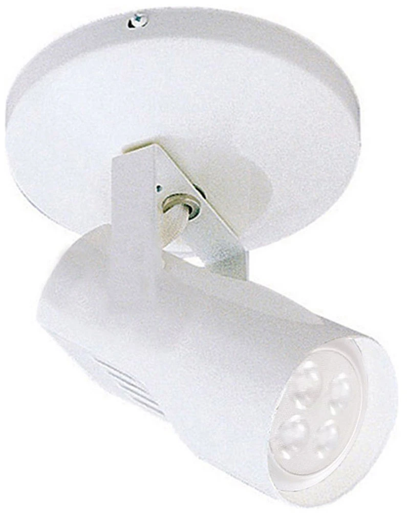WAC Lighting ME-007LED-WT Spot 007 Contemporary White LED Spot Light