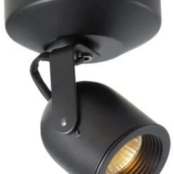WAC Lighting ME-808-BK Spot 808 Modern Black Indoor Spot Light
