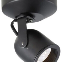 WAC Lighting ME-808LED-BK Spot 808 Modern Black LED Indoor Spot Lighting