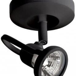 WAC Lighting ME-826-BK Spot 826 Contemporary Black Indoor Spot Light