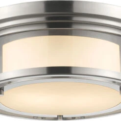Z-Lite 2005F16-BN Luna Contemporary Brushed Nickel Flush Mount Lighting Fixture
