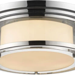 Z-Lite 2005F18-CH Luna Contemporary Chrome Flush Mount Lighting