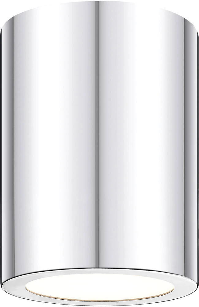 Z-Lite 2302F1-CH Harley Modern Chrome 5" Ceiling Lighting Fixture