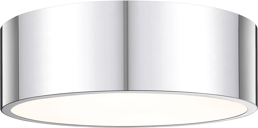 Z-Lite 2302F3-CH Harley Contemporary Chrome 16" Ceiling Lighting Fixture