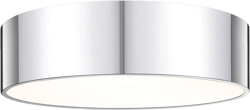 Z-Lite 2302F4-CH Harley Modern Chrome 20" Flush Mount Light Fixture
